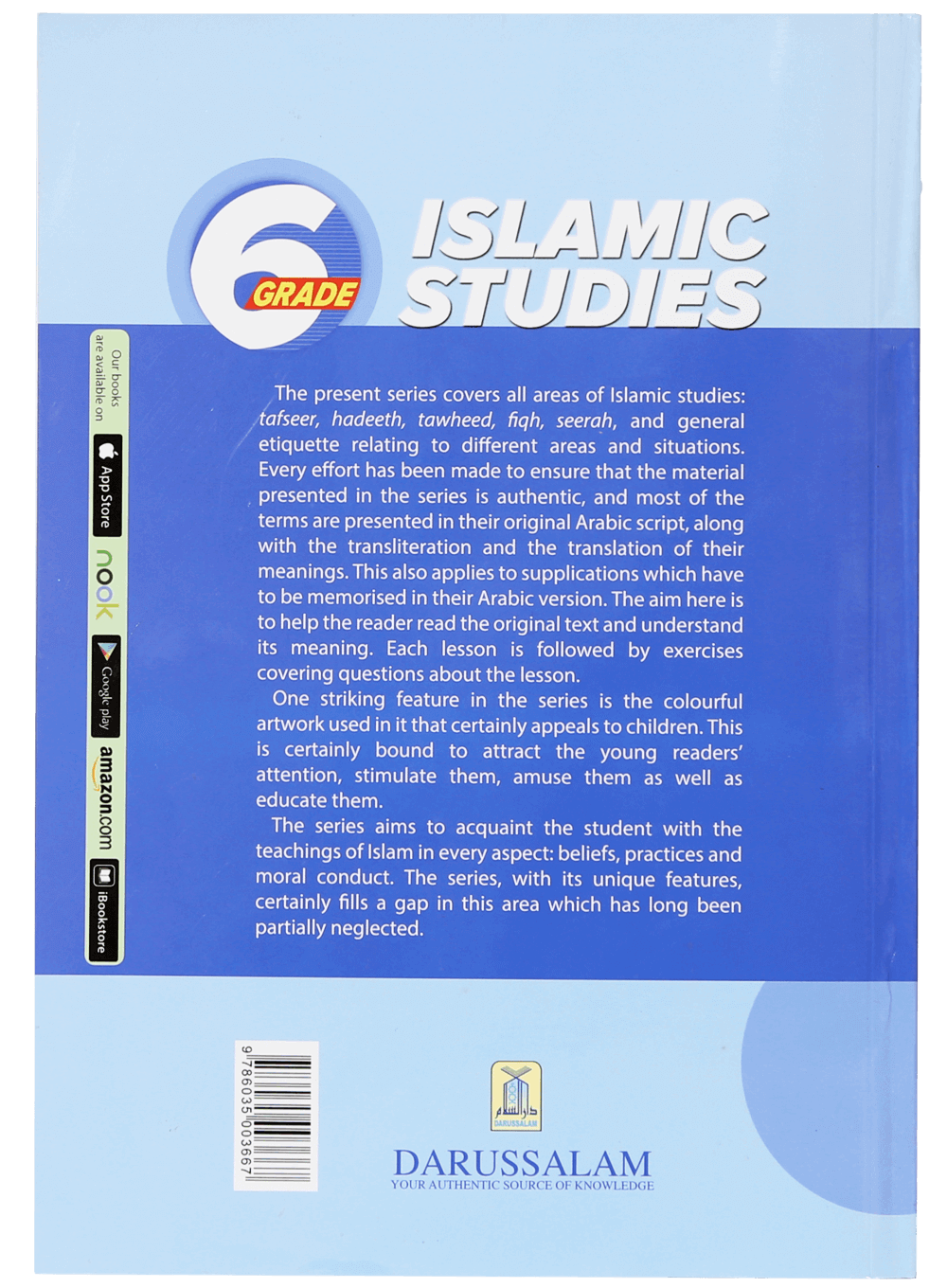 Islamic Studies Grade (vol 6, SC) - Local