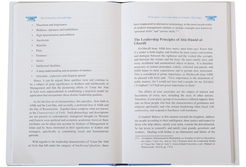The Principles of Leadership