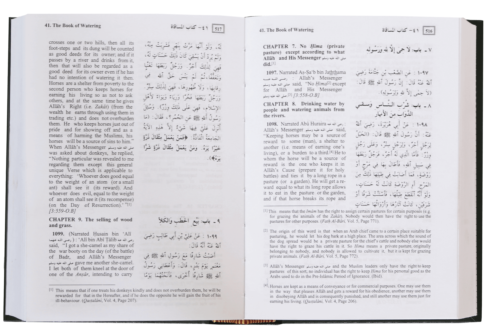 English Translation of the Meanings of Summarized Sahih Al- Bukhari