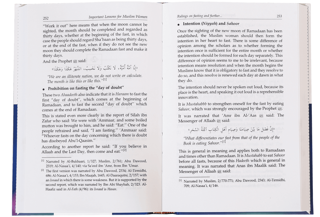 Important Lessons for Muslim Women