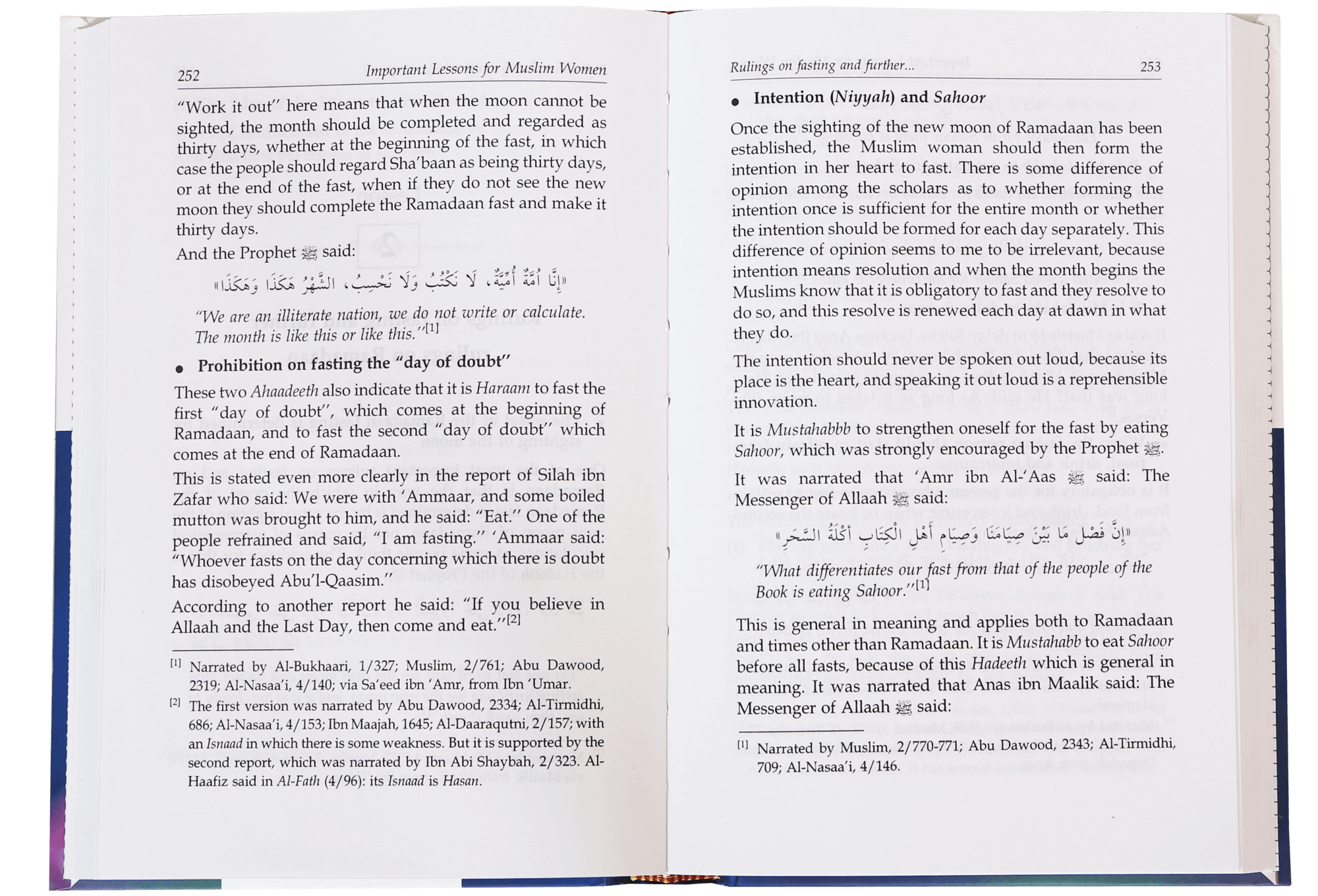 Important Lessons for Muslim Women