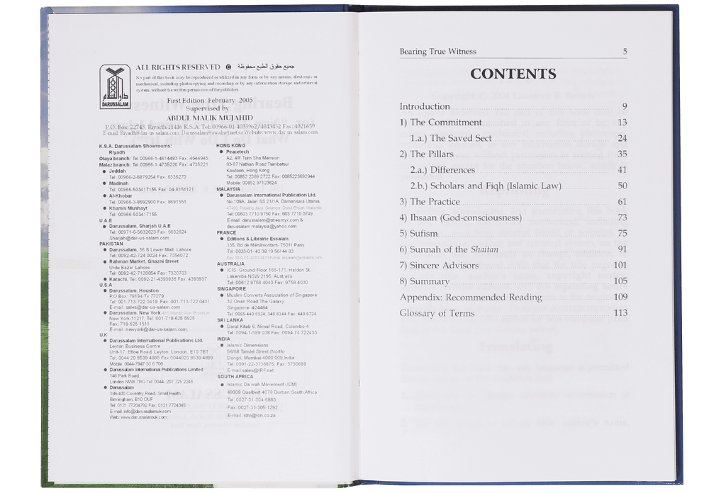 Bearing True Witness of islam