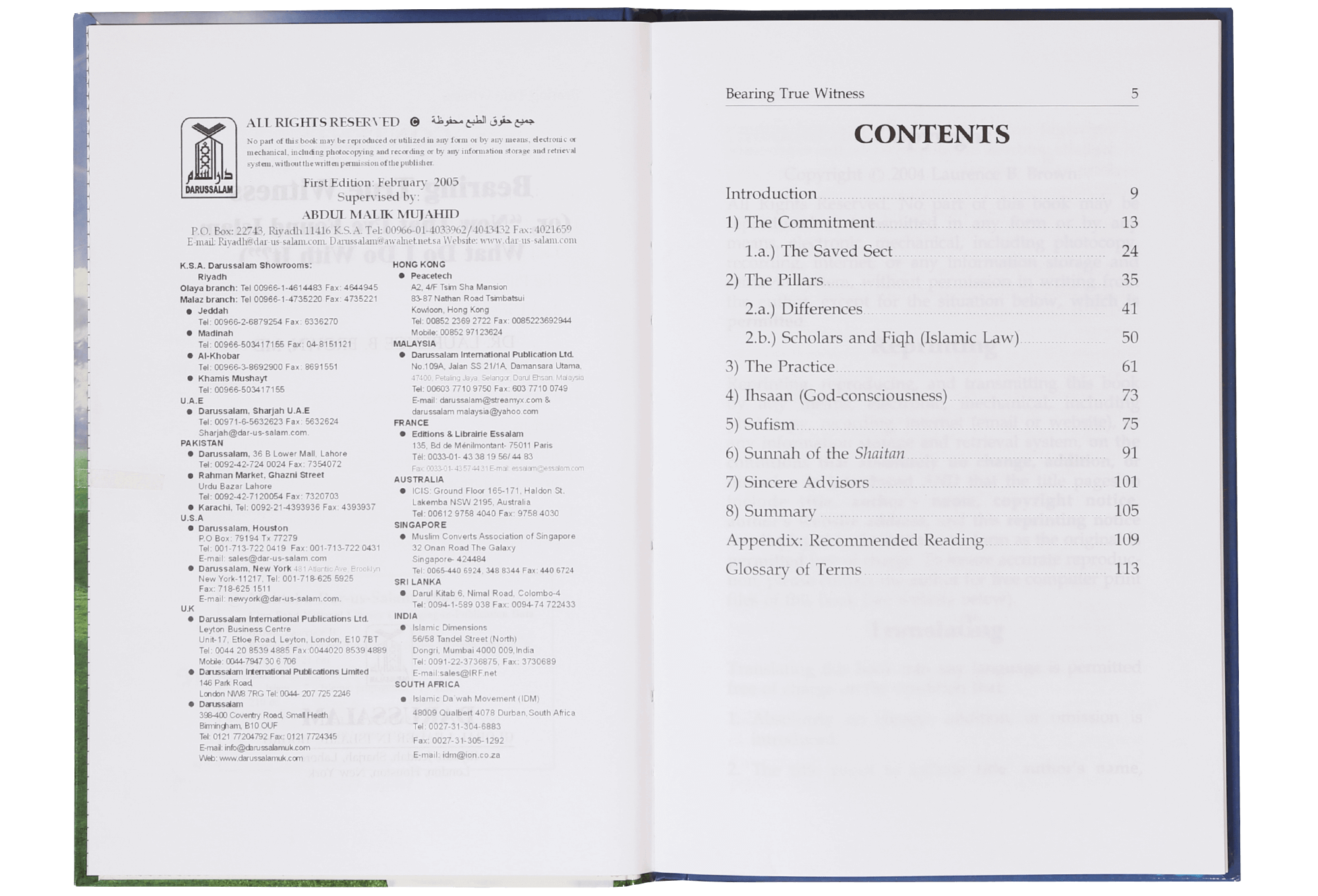 Bearing True Witness of islam