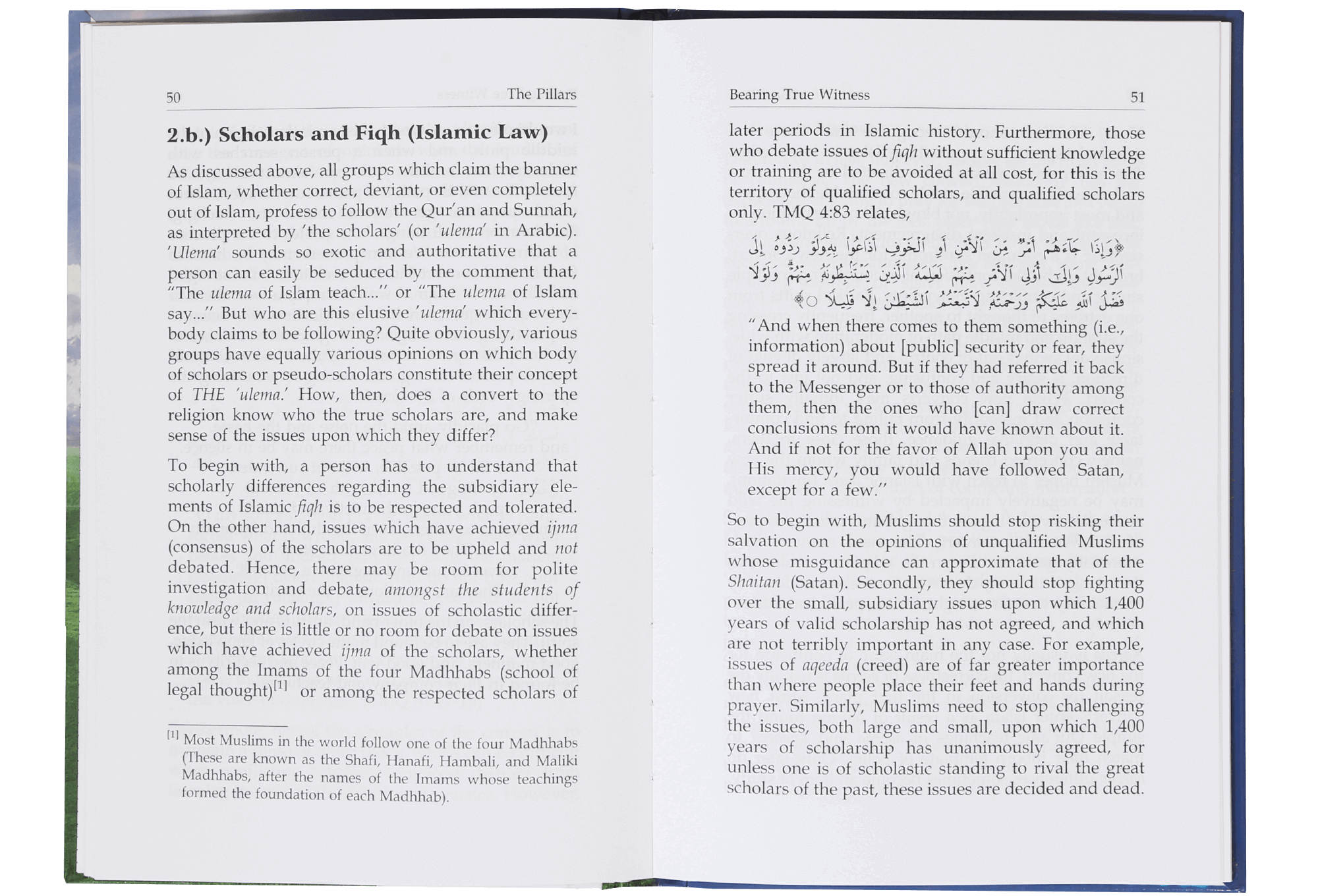 Bearing True Witness of islam