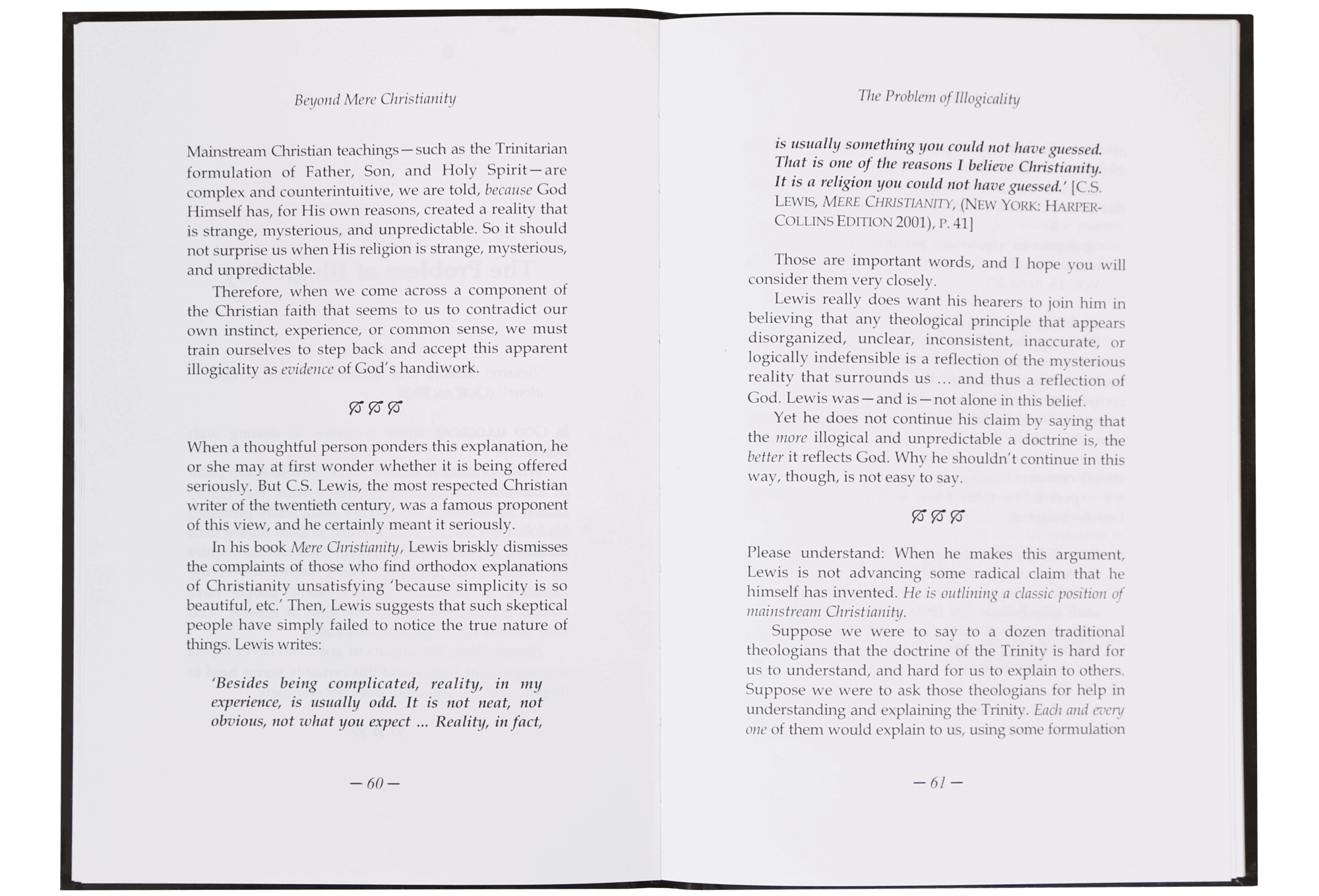 Beyond Mere Christianity