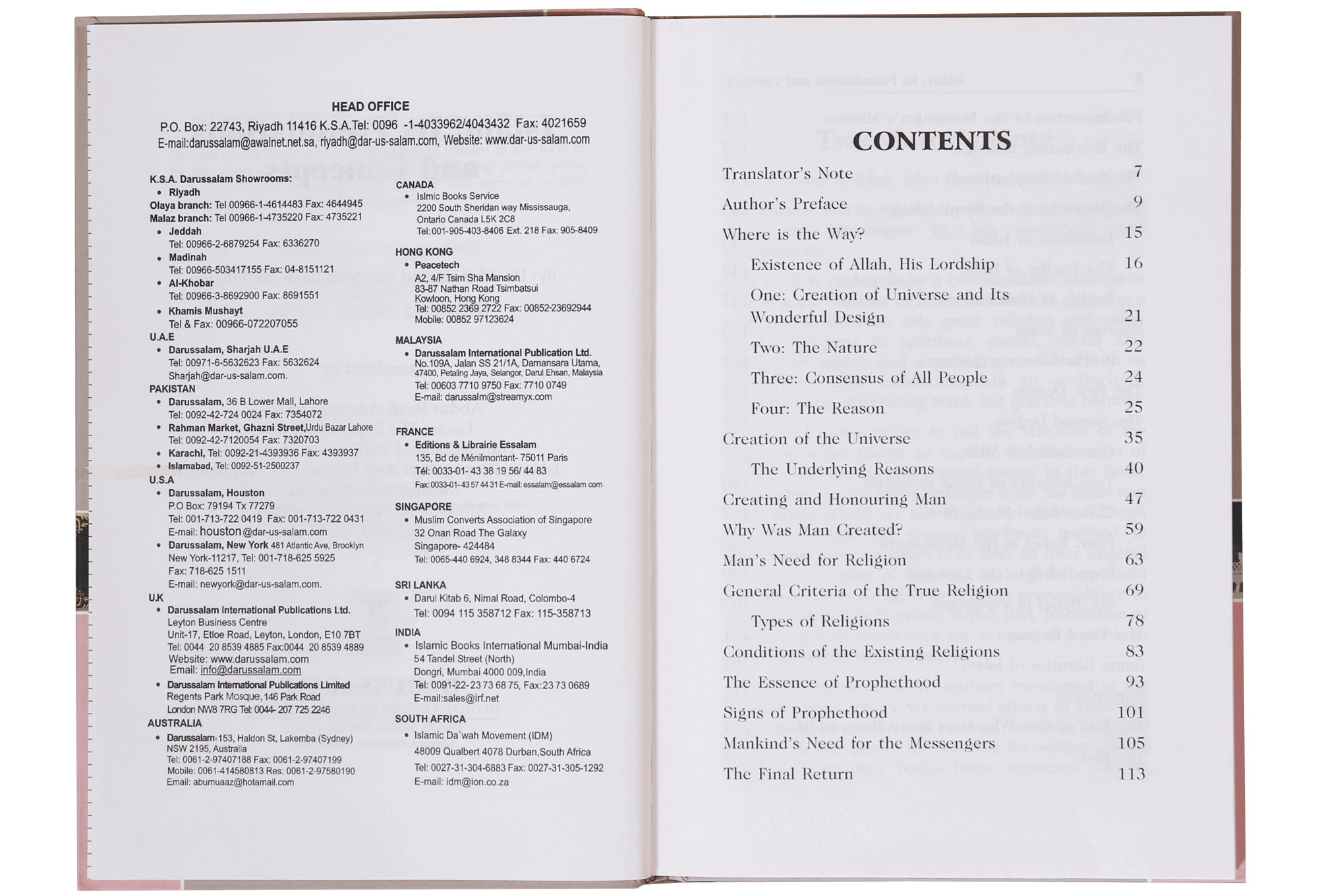 Islam Its Foundation and Concepts