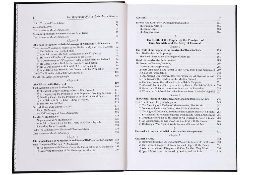 The Biography of Abu Bakr As-Siddeeq (R.A)