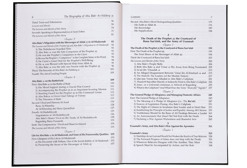 The Biography of Abu Bakr As-Siddeeq (R.A)