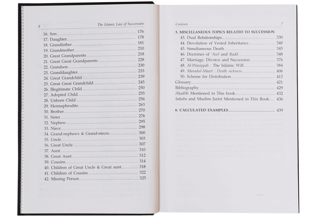 The Islamic Law of Succession