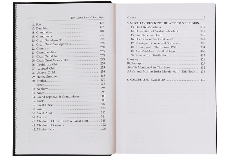 The Islamic Law of Succession