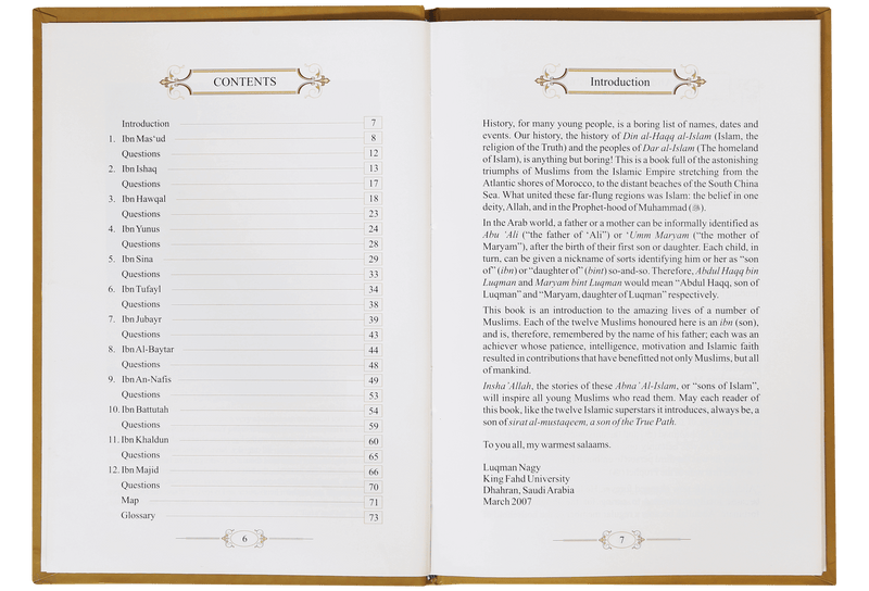 The book of Ibns (The Amazing Sons of Islam)