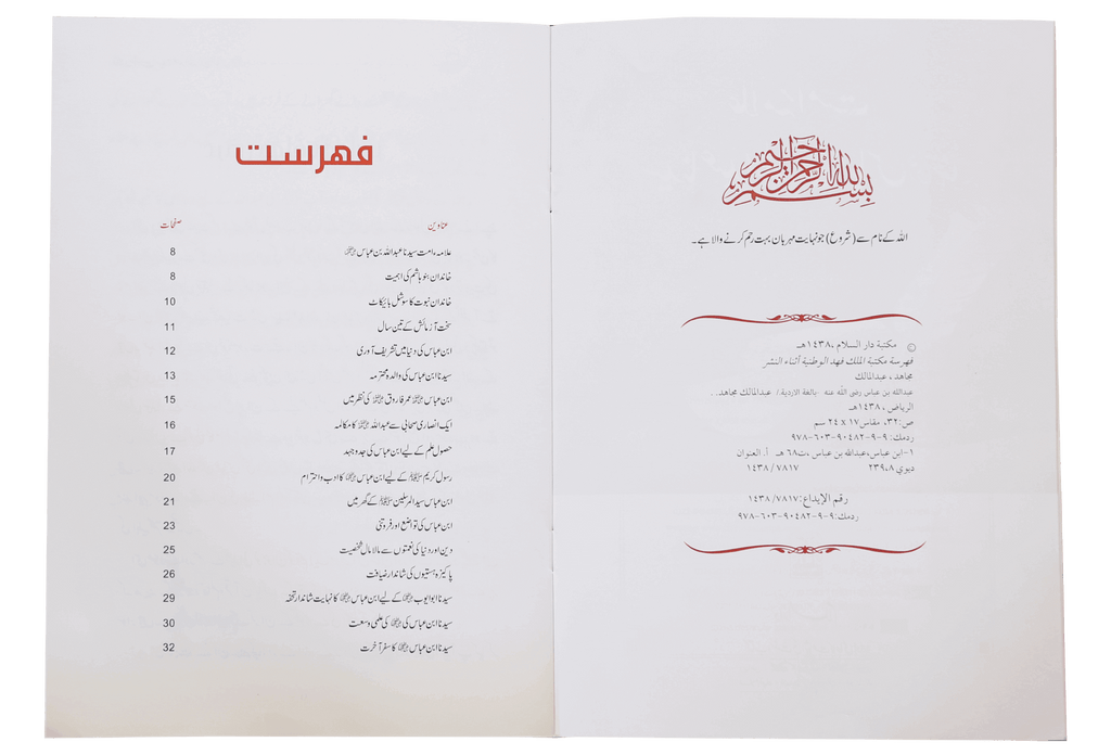 SYEDINA ABDULLAH BIN ABBAS (R.A)