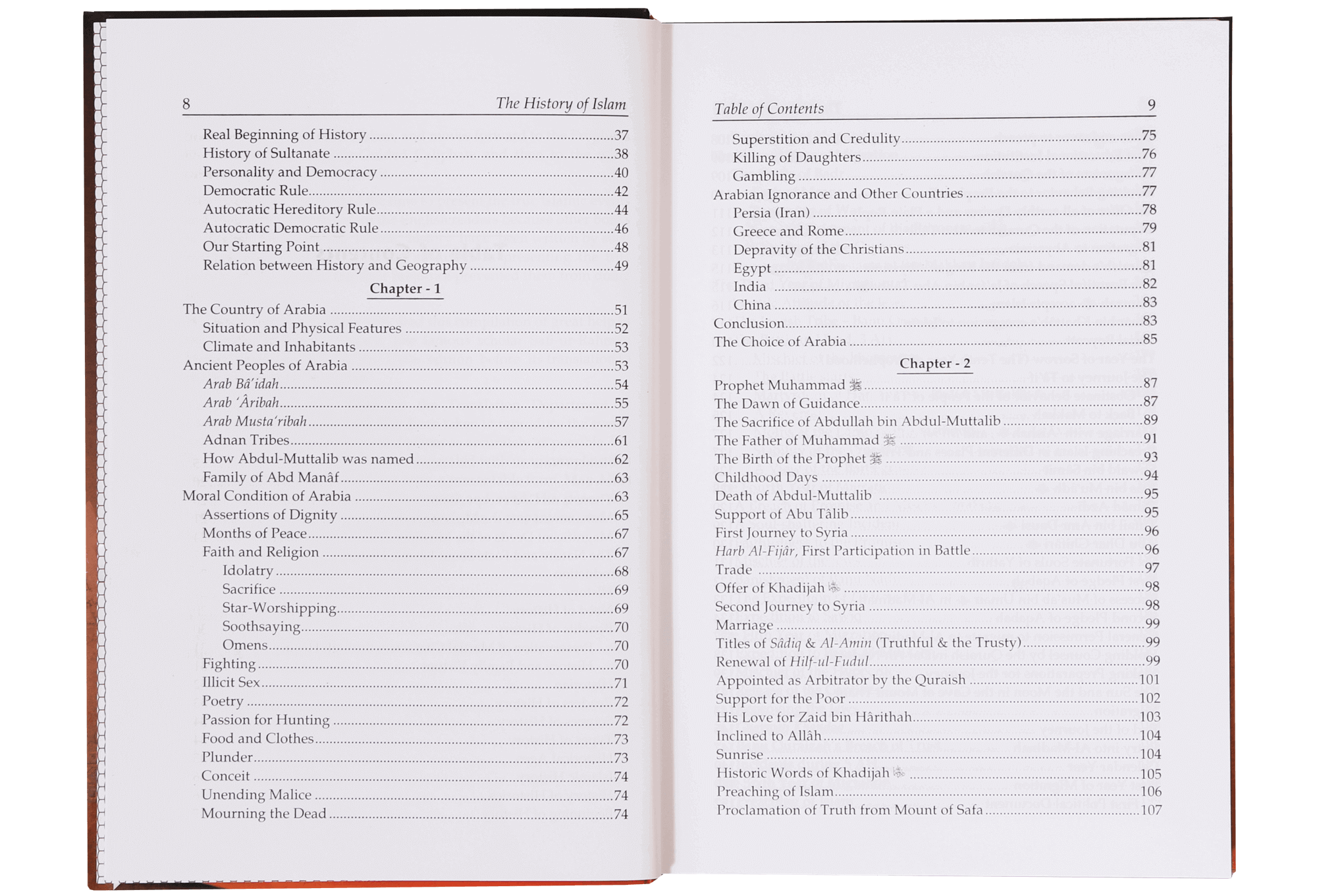 History of Islam (3 vol)