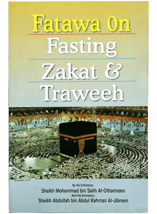 Fatawa On Fasting Zakat And Traweeh