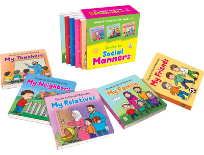Guide to Social Manners – 5 Book Box Set for Kids (Ages 4-6)