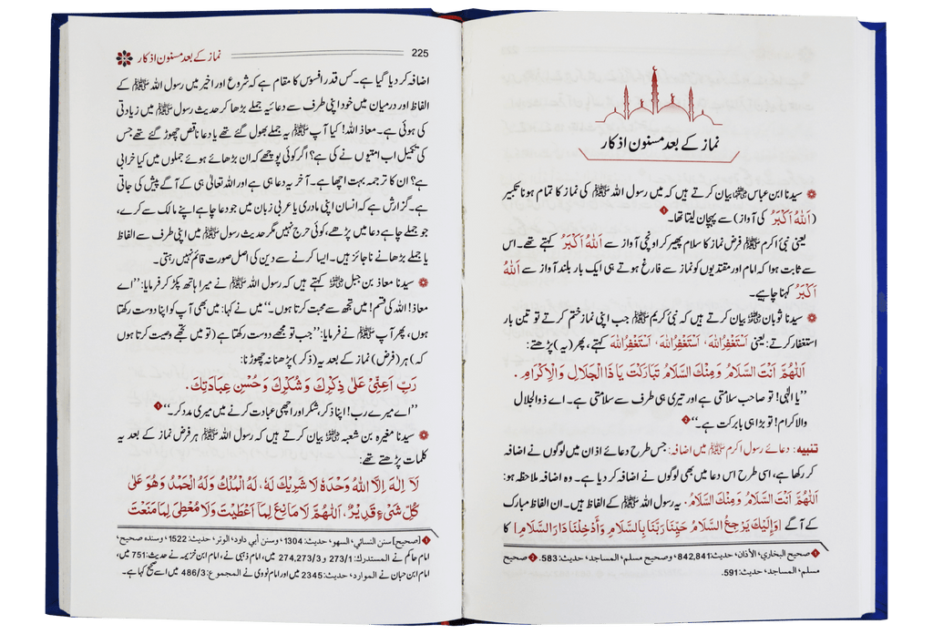 Namaz-E-Nabvi & Hisn-Ul-Muslim 14x21