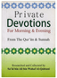 PRIVATE DEVOTIONS FOR MORNING & EVENING (Pocket Size)