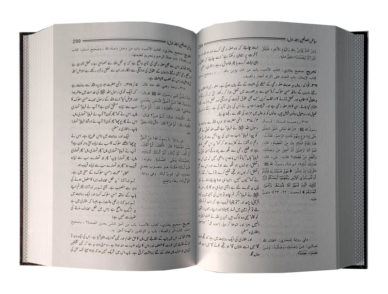 Riyad-Us-Saliheen - Urdu - Imported 2 Vol. Set - 14x21
