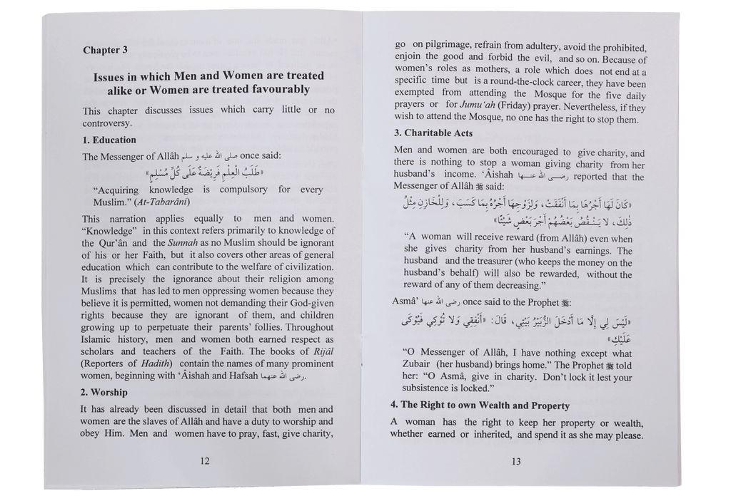 The Rights and Duties of Women in Islam